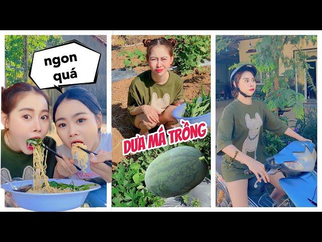 Về Quê Phá Làng Phá Xóm-Ăn Mì Gói Kiểu Độc Lạ Phương Thoa  #tiktok #trending #xuhuong