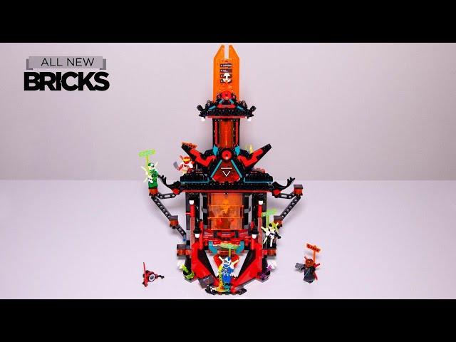 Lego Ninjago 71712 Empire Temple of Madness Speed Build