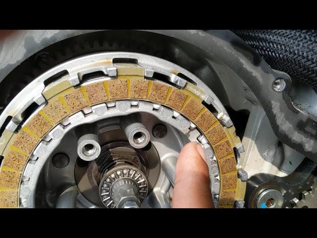 GSXR clutch won't engage fix.