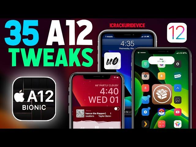 Top 35 Best A12 iOS 12.4 Jailbreak Tweaks! (Cydia A12 Tweaks #1)