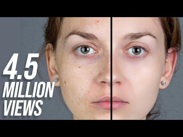 Photoshop Tutorial: How to Quickly Smooth Skin and Remove Blemishes & Scars