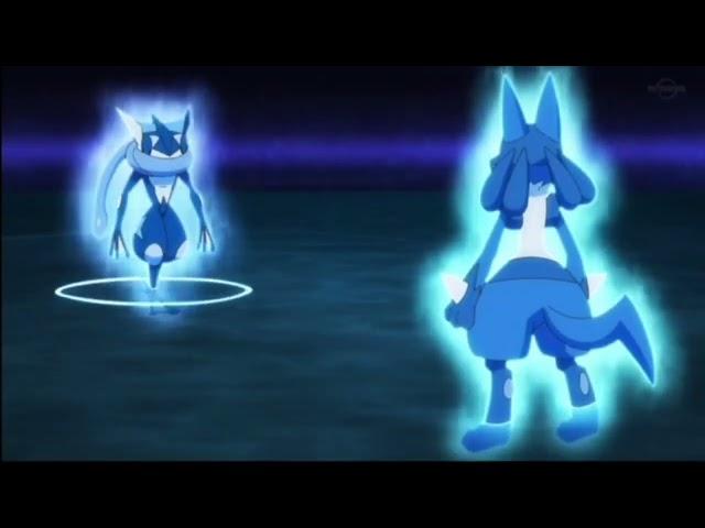 Greninja Teach Lucario About Bond Evolution In Pokemon journey