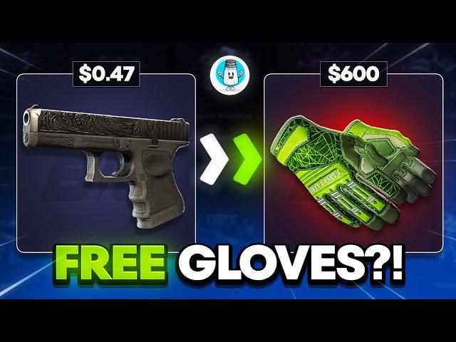 I turned a FREE promo case into $600 gloves!