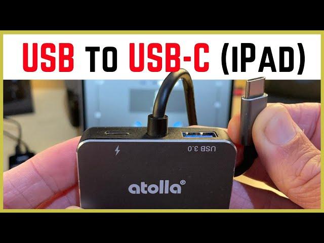 USB-C to USB on iPad | How to connect USB devices