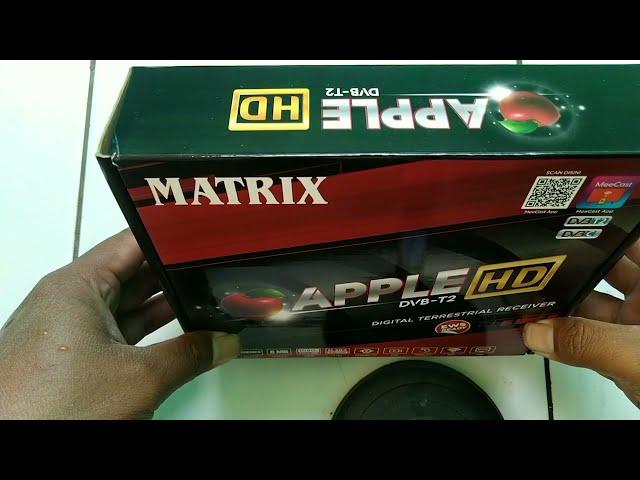SET TOP BOX MATRIX APPLE HD DVBT2