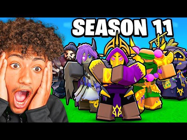 WINNING With EVERY Kit In Season 11 BATTLEPASS.. (Roblox Bedwars)