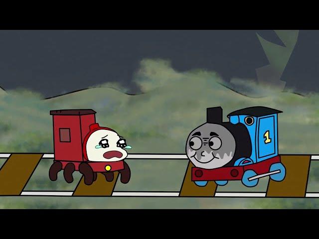 cute choo choo charles vs Jumbo Josh | Zan Zan Animation