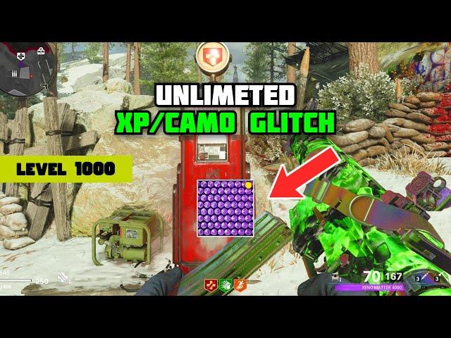 INSANE COLD WAR ZOMBIES XP/CAMO GLITCH! (2024) UNLOCK XP & WEAPON XP! COD ZOMBIES