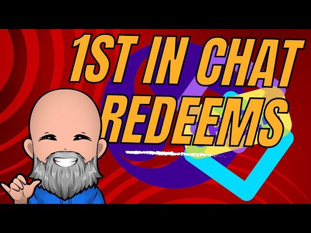 First In Chat Channel Point Redeems with OBS and Streamer.bot