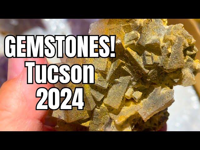 INCREDIBLE CRYSTALS at the Mineral City Tucson Gem & Mineral Show 2024