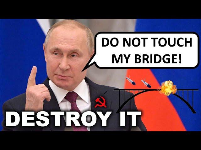 Why has Ukraine NOT destroyed the Crimea Bridge yet?