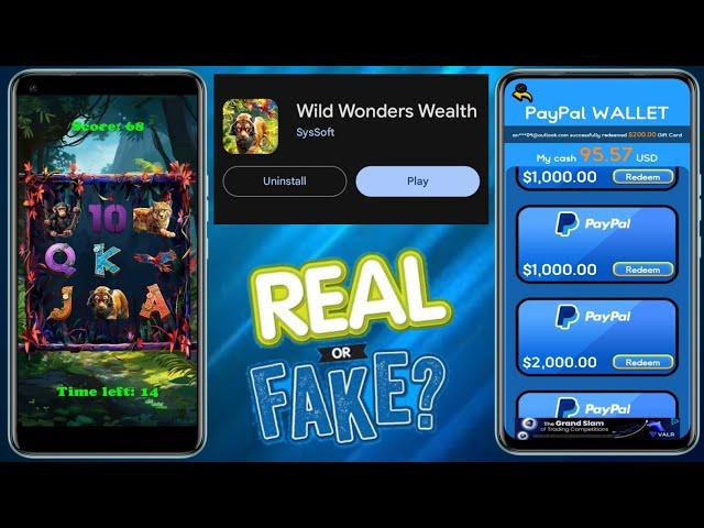 Wild Wonders Wealth App - Wild Wonders Wealth Game - Wild Wonders Wealth Real Or Fake