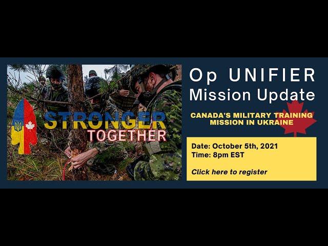 Operation Unifier Presentation - Oct 5, 2021