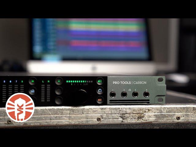 Recording And Mixing With The Avid Pro Tools | Carbon Audio Interface