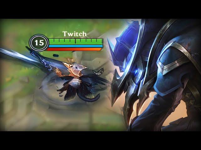 High Noon Twitch (Best Twitch Skin? ) Gameplay - Build & Runes - Wild Rift