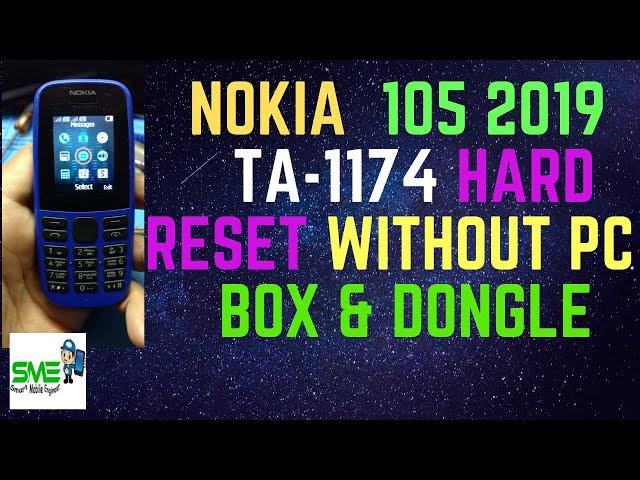 66 Nokia 105 2019 Hard Reset | TA-1174 Factory Reset | Master Reset |Without Pc Box & Dongle |