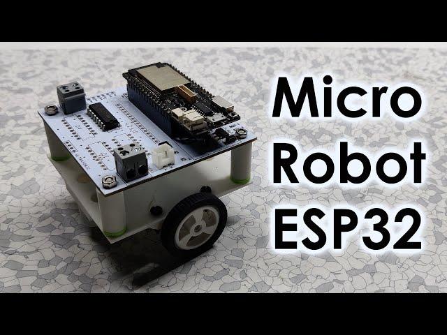 DIY ESP32 based micro robot