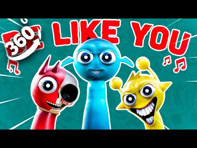 Incredibox Sprunki - Be Like You (EDIT) - 360VR Path 3