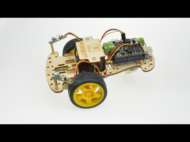 Kurs budowy robotów z Arduino - światłolub, test nr 2