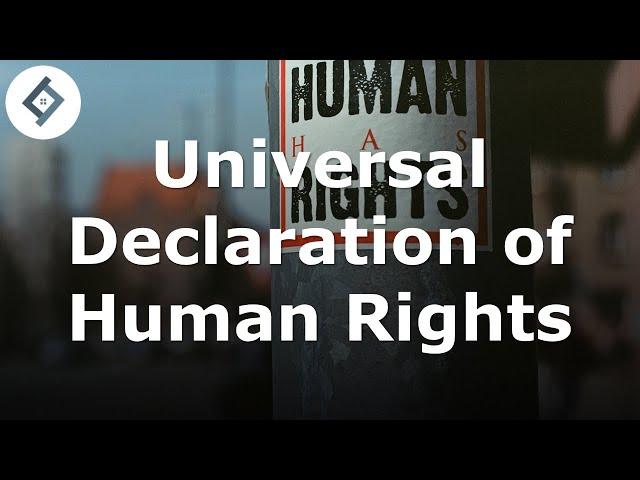 The Universal Declaration of Human Rights