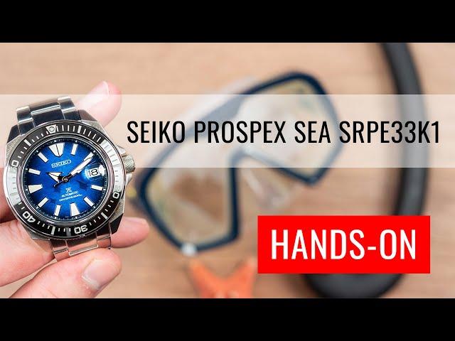 HANDS-ON: Seiko Prospex Sea Automatic Diver's SRPE33K1 Save the Ocean Special Edition "King Samurai"