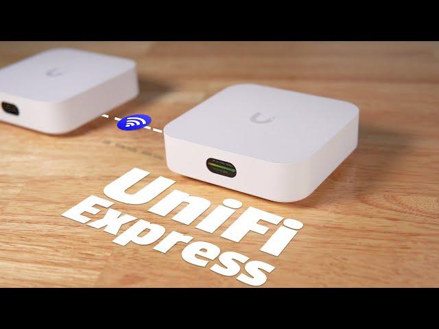 Introducing UniFi Express, a SMALL device with BIG features!