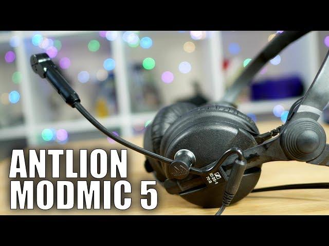 Antlion ModMic 5 Review: Turn any headphones into a great gaming headset!