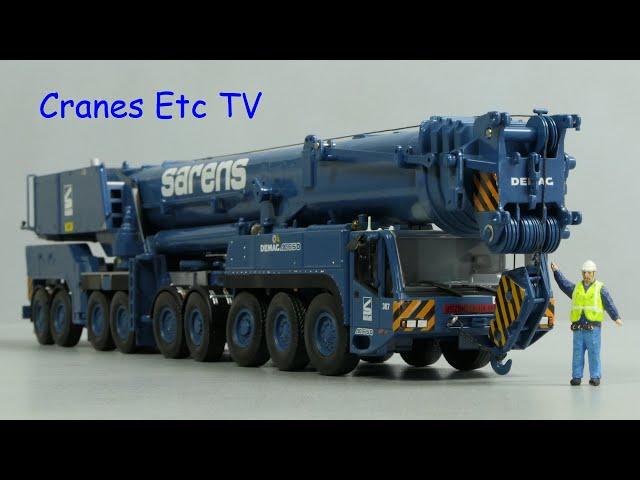 IMC Demag AC 650 Mobile Crane 'Sarens' by Cranes Etc TV