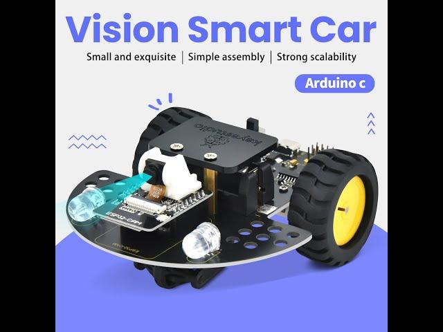 KS5017 ESP32-CAM Vision Smart Car For Arduino Robot Kit #keyestudio #coding #stem #robot #kits #diy