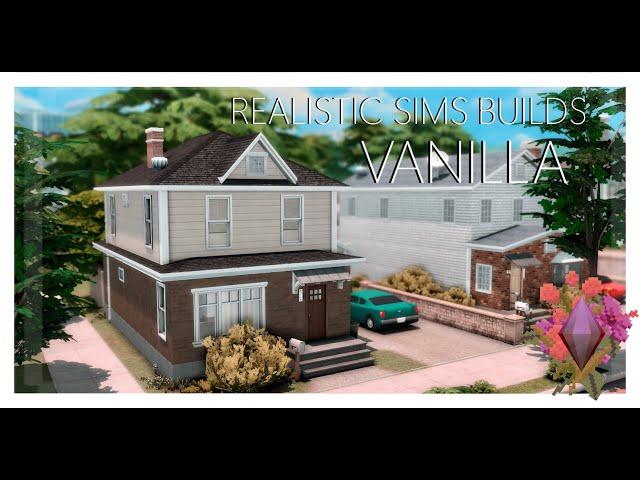 how to make your builds more realistic (no cc) ep 01: exterior | sims 4 build tutorial