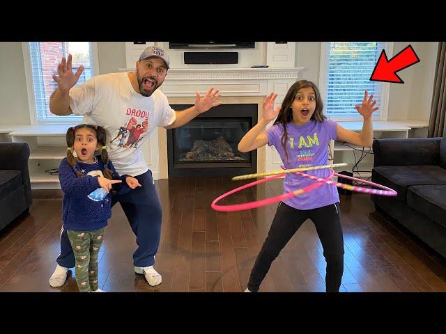 Kids HULA HOOPS Challenge - fun family Activity games