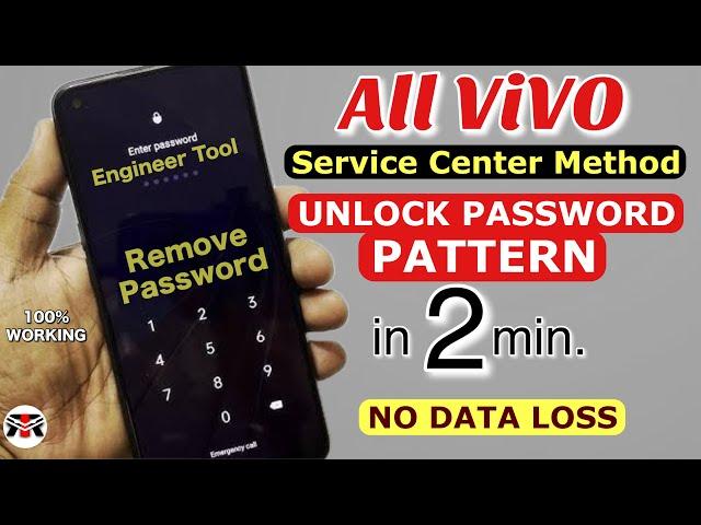 2023 Method:- All Vivo Reset Password How to fix forgot lockscreen Password Any Vivo Phone