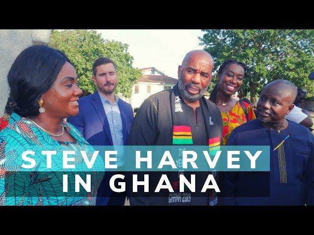 Steve Harvey Came 'Home' to Ghana