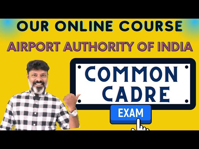 AAI - JE |  COMMON CADRE EXAM  | DETAILS | EXPECTED EXAM PATTERN | OUR ONLINE COURSE -RAJU'S CLASSES