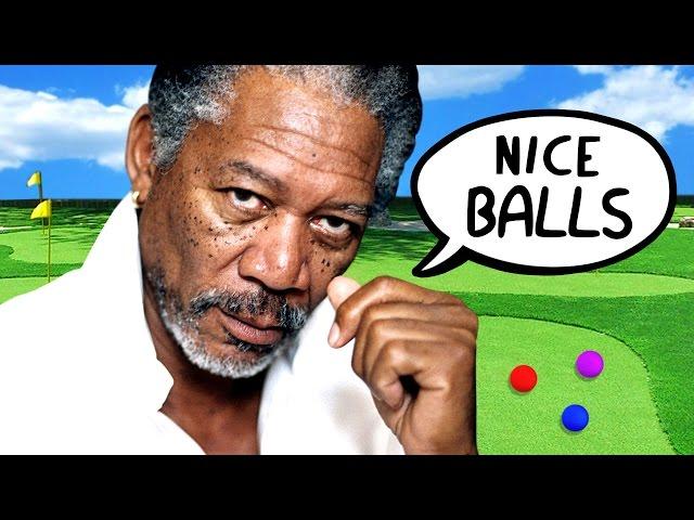 X-RATED MORGAN FREEMAN GOLF (Golf With Your Friends)