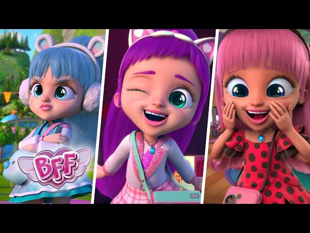  CLOSE FRIENDS  BFF  CARTOONS for KIDS in ENGLISH  LONG VIDEO  NEVER-ENDING FUN