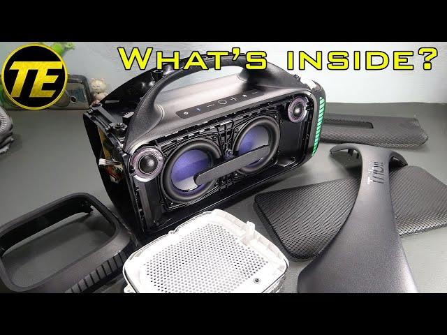 What's inside Tribit StormBox Blast 90W Bluetooth Speaker