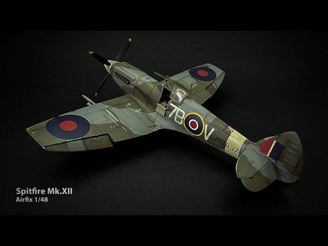 Building a Spitfire Mk.XII | Airfix 1/48 | Full Build