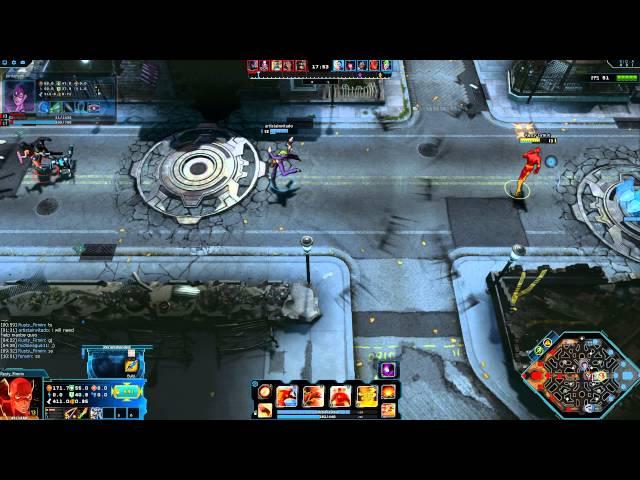 Infinite Crisis - First Flash game