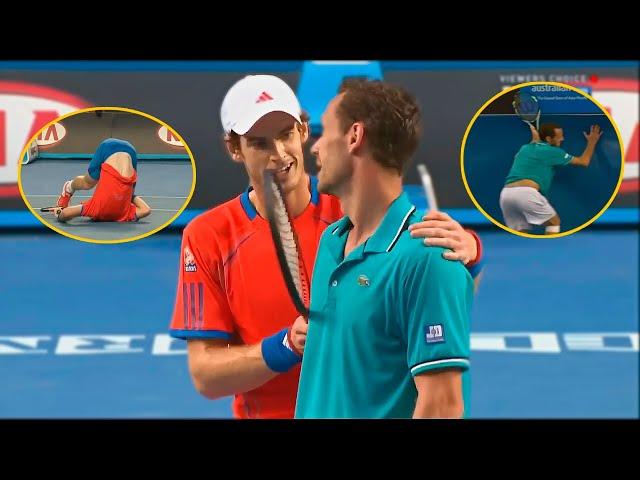 El Partido de Tenis que se Convirtió en un CIRCO! (Murray vs Llodra)