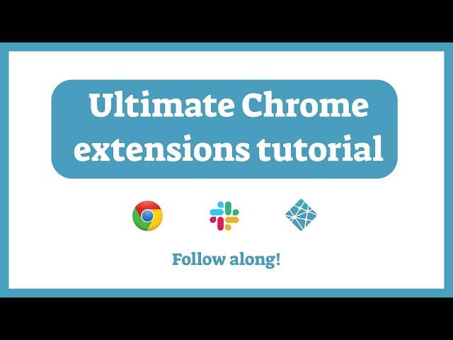 Ultimate Chrome extensions tutorial | Build a slack app | Use netlify functions | follow along