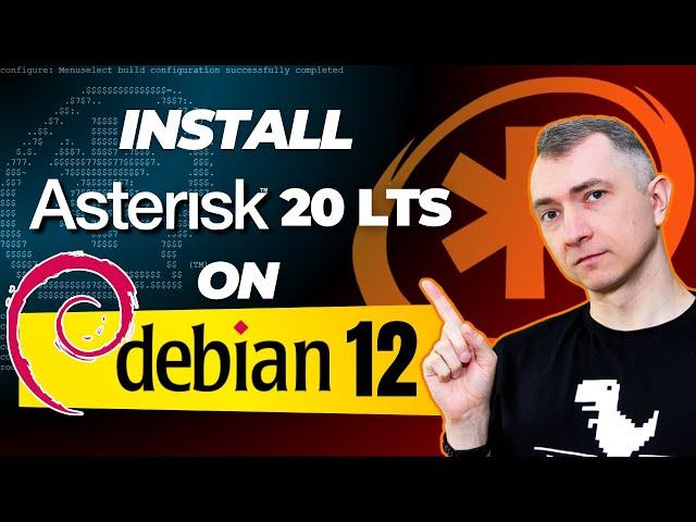 Install Asterisk 20 LTS on Debian 12 [Install from source Guide]