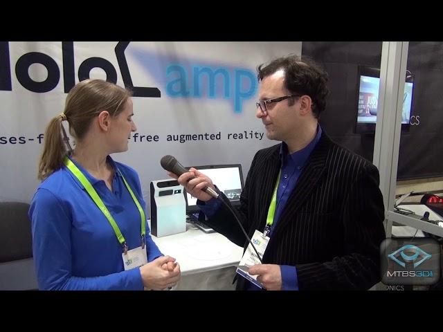 MTBS-TV: Interview With HoloLamp at CES 2018