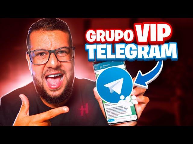 Como criar seu grupo VIP no Telegram (e faturar ) - HeroSpark e Botgram