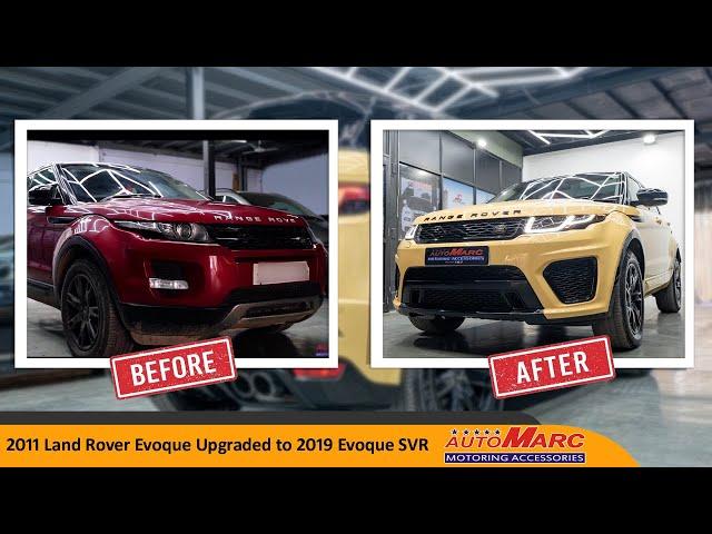 2011 Land Rover Evoque Upgraded to 2019 Evoque SVR By AutoMarc