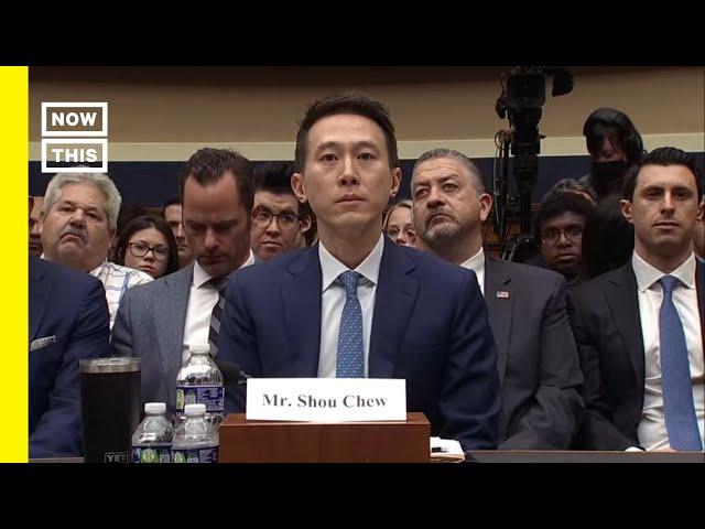 U.S. Lawmakers Grill TikTok CEO Shou Chew at House Committee Hearing