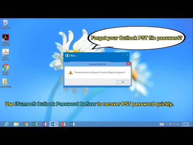 How to Recover PST File Password in Outlook 2016 [Quickly and Efficiently]