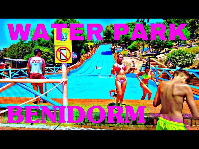 AQUALANDIA Water Park BENIDORM 4K | Walking Tour 2022 | 4K City Life