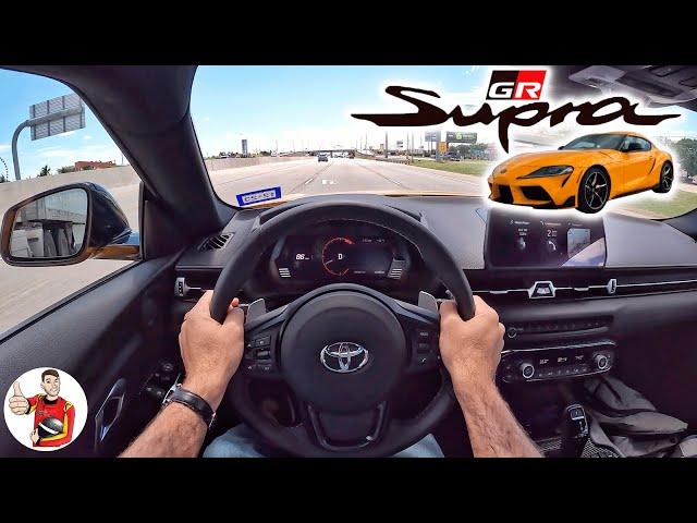 The 2022 Toyota GR Supra 3.0 Tears Up the Track, but is Tight on Space (POV Drive Review)