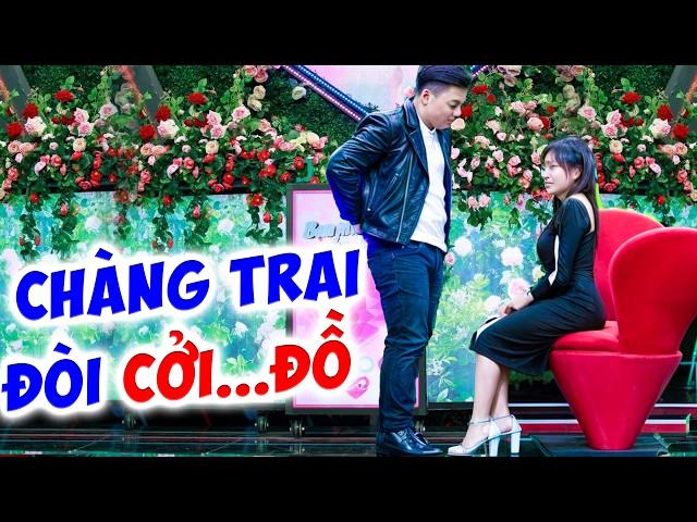 Đang hẹn hò CHÀNG TRAI ĐÒI CỞI…’thiết bị’ vì quá khó thở bạn gái SƯỢNG TRÂN - Hẹn hò Quyền Linh